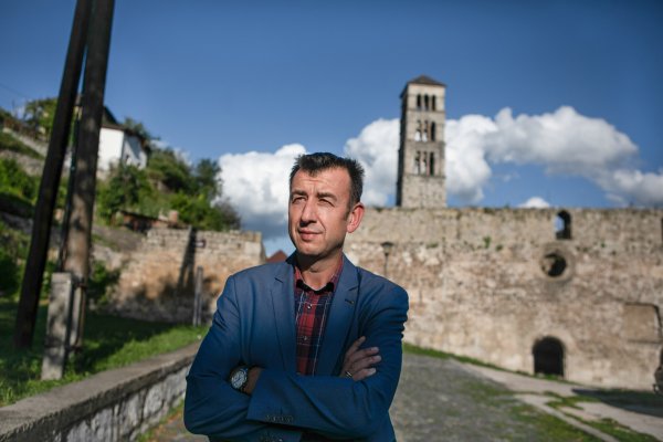 Edin Hozan, Bürgermeister der Stadt Jajce.