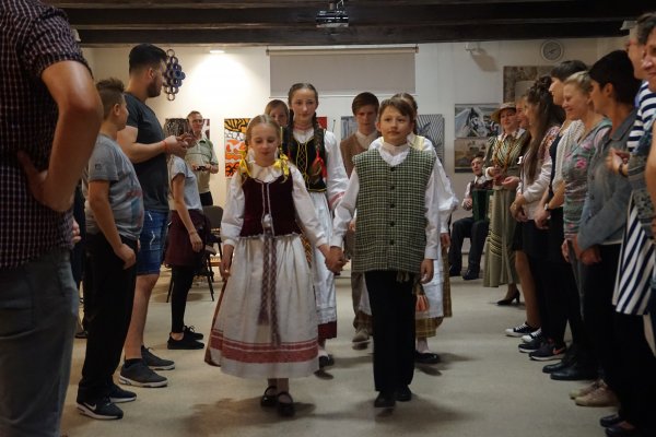 Traditioneller litauischer Volkstanz