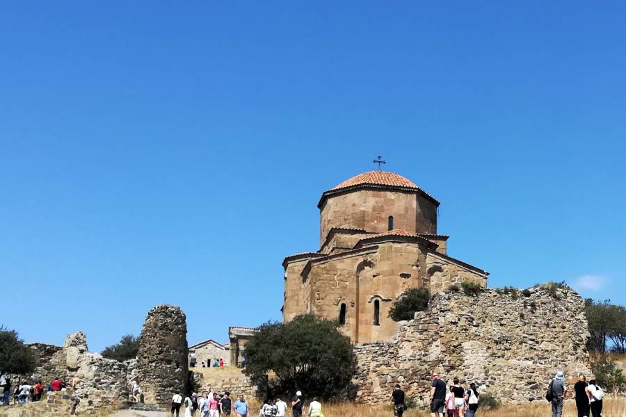 Eine Kirche in Georgien