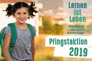 Plakatmotiv zur Renovabis-Pfingstaktion 2019