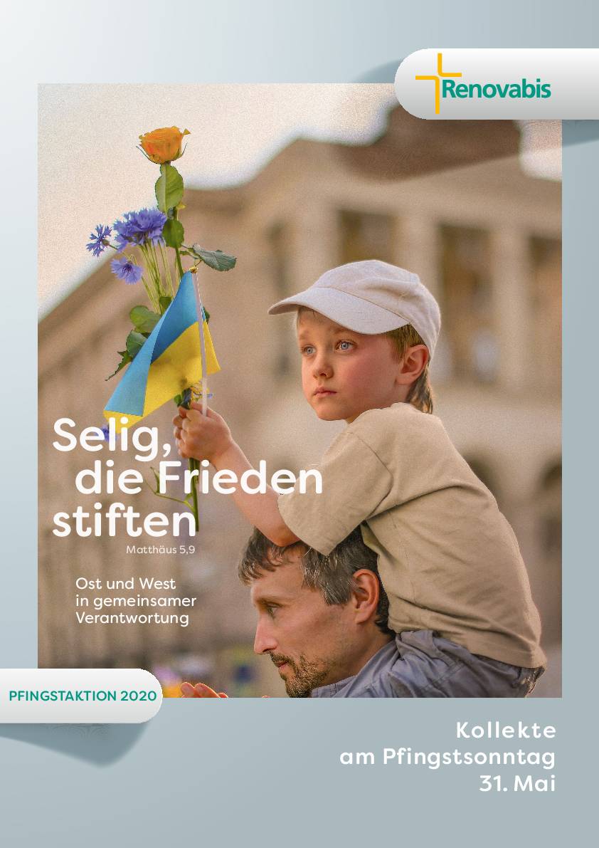 Plakat zur Renovabis-Pfingstaktion 2020, A3