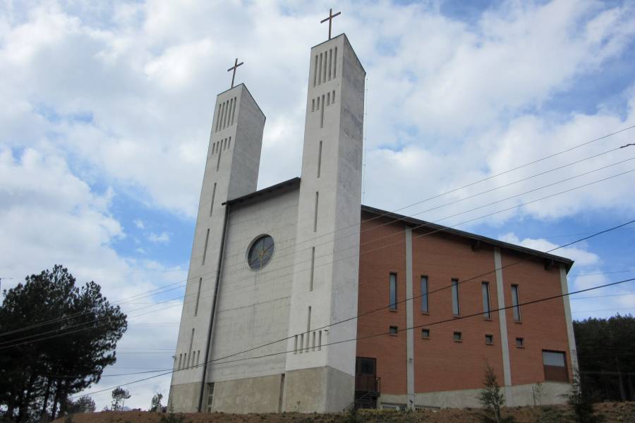 Die Kirche in Fushë-Arrëz