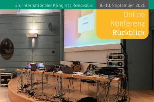 Technical setup for the 24th International Congress Renovabis