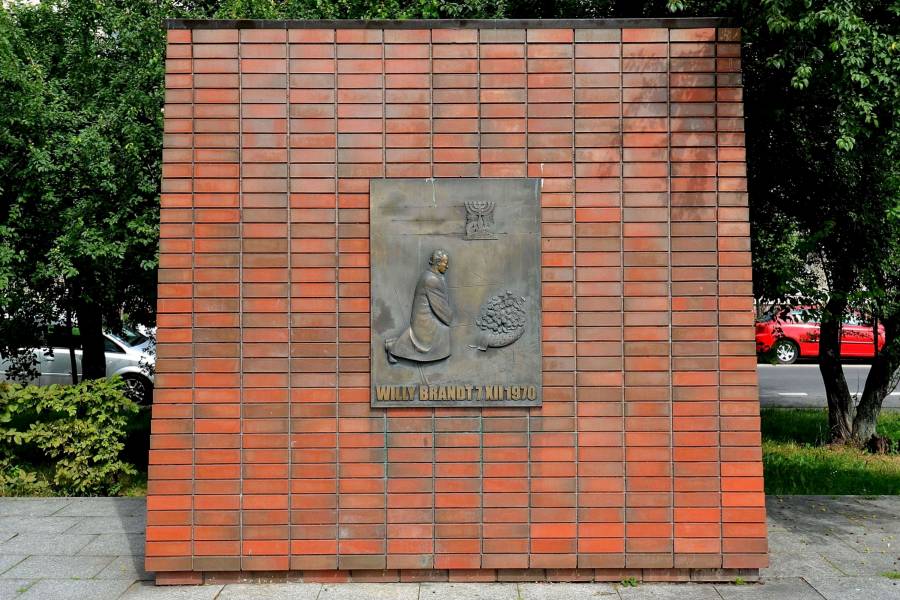 Willy-Brandt-Denkmal in Warschau