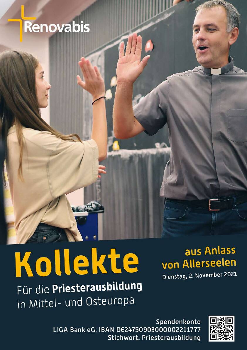 2021 Plakat zur Allerseelenkollekte