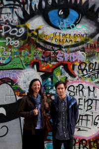 Portrait Ilona Trnková und Sohn Filip