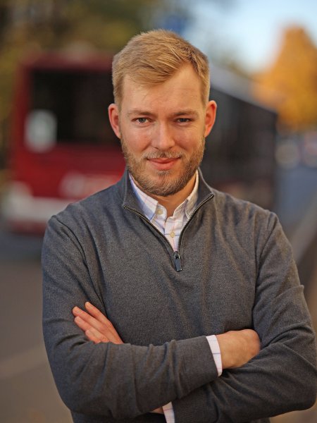 Der junge Priester Bohdan Tachynskyi