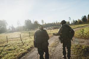 Soldaten bei Militärübung in Estland