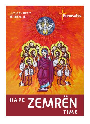 Broshurë Lutjesh „Hape Zemrën time – Lutje Shpirtit Shenjt“ (Gebetsheft in albanischer Sprache)