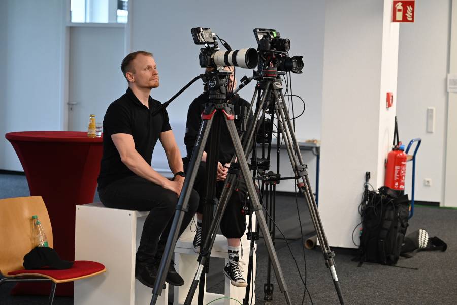 Die Podiumsdiskussion in den ver.di-Höfen in Hannover wurde live gestreamt, so dass Interessenten im gesamten Bundesgebiet die Runde verfolgen konnten.<br><small class="stackrow__imagesource">Quelle: Thomas Schumann </small>