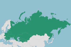 Landkarte mit allen Renovabis-Partnerländern