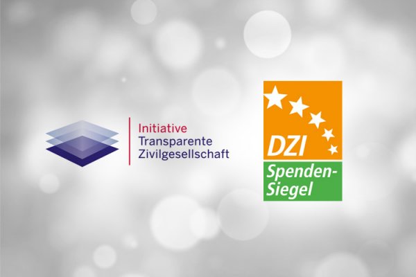 Logos Initiative Transparente Zivilgesellschaft (ITZ) und Deutsches Zentralinstitut für soziale Fragen (DZI)