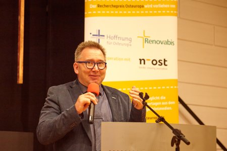 Pétur Thorsteinsson, Geschäftsführer Landesstelle Hoffnung für Osteuropa.