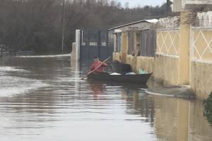 Hochwasser in Nordalbanien