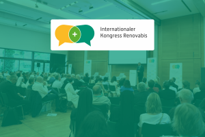 Das Bild zeigt das Logo des internationalen Kongresses Renovabis.