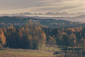 Hohe Tatra im Herbstlicht (von Polen aus)