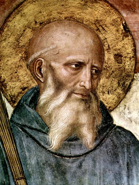 Hl. Benedikt, Gemälde von Fra Angelico