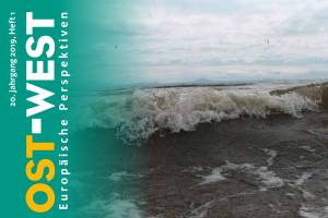 Hereinbrechende Meereswellen - Umschlag OWEP Nr. 1/2019 (Ausschnitt)