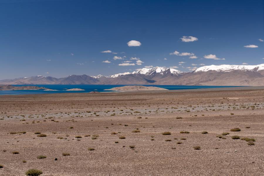 Der Karakul-See im östlichen Pamir-Hochland