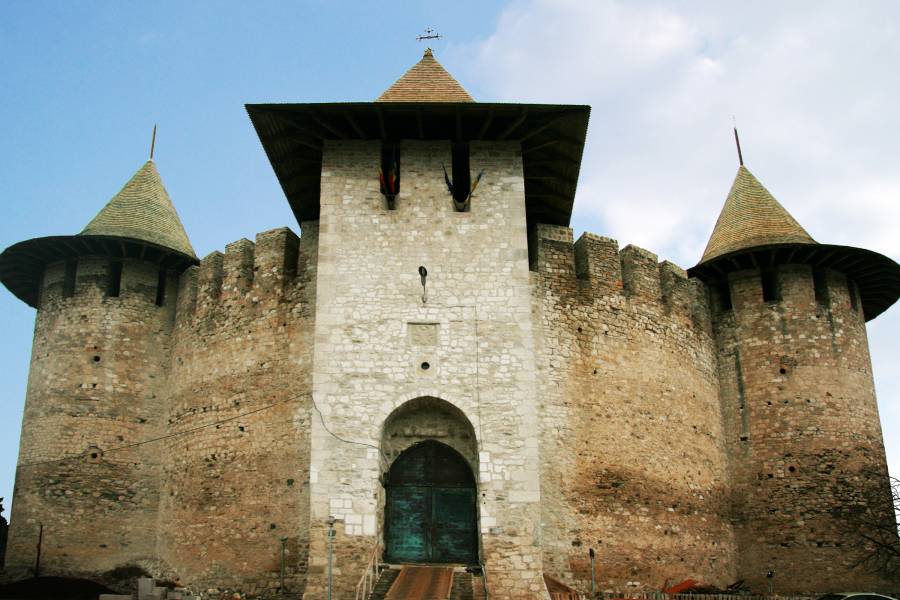 Eine Festung in Soroca