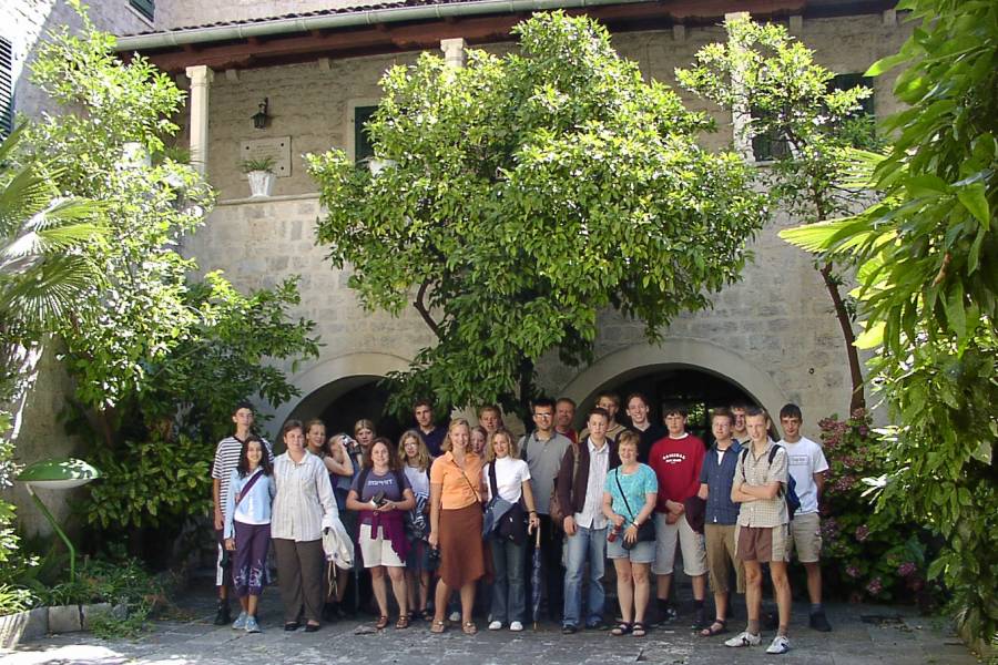 Gruppe von Jugendlichen