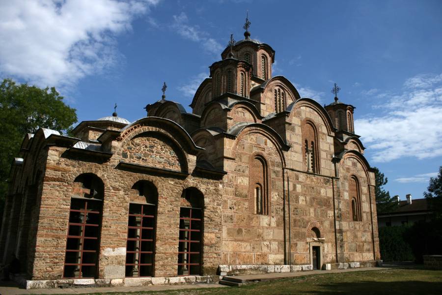 Kreuzkuppelkirche eines Klosters