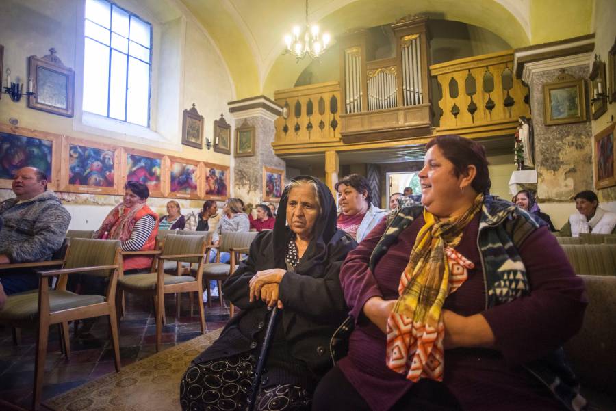 Katholischer Gottesdienst im Rahmen der Pfingstnovene.