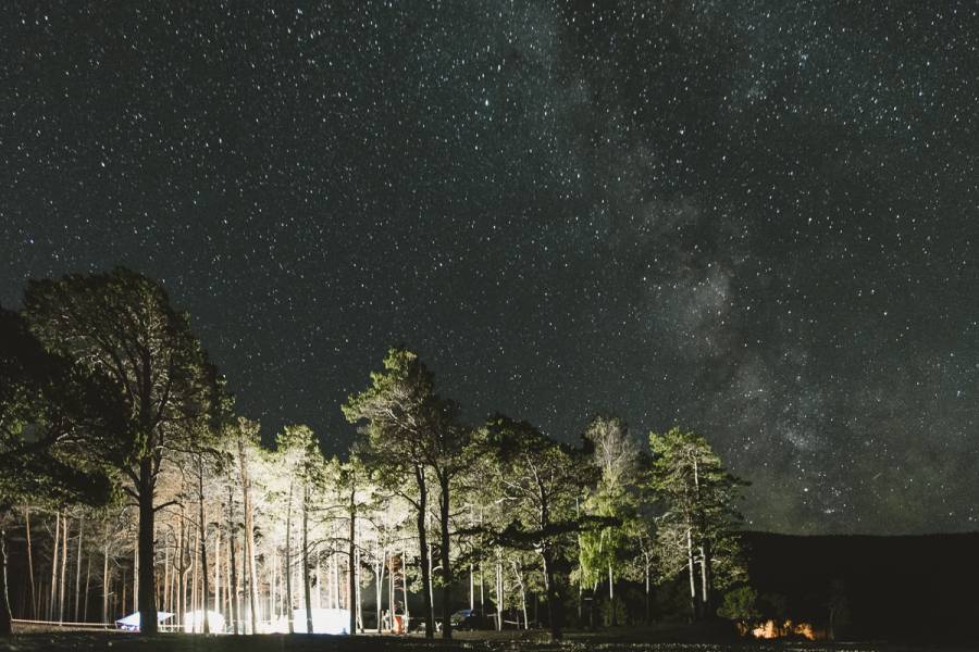 Ein Trainingscamp für freiwillige Waldbrandbekämpfer am Baikalsee in der Nähe von Ust'Barguzin.